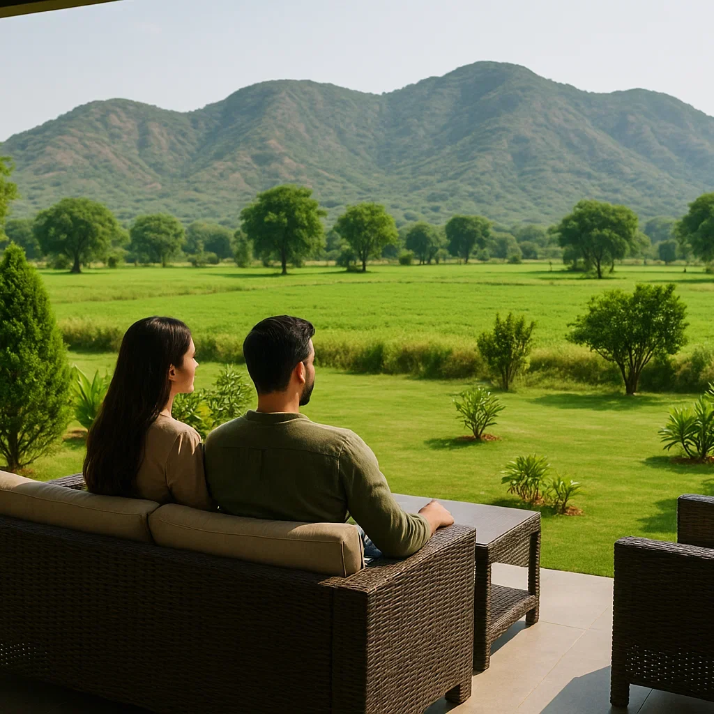 Nature-Focused Farm Living – Rolling Hills farmhouse development with elevated