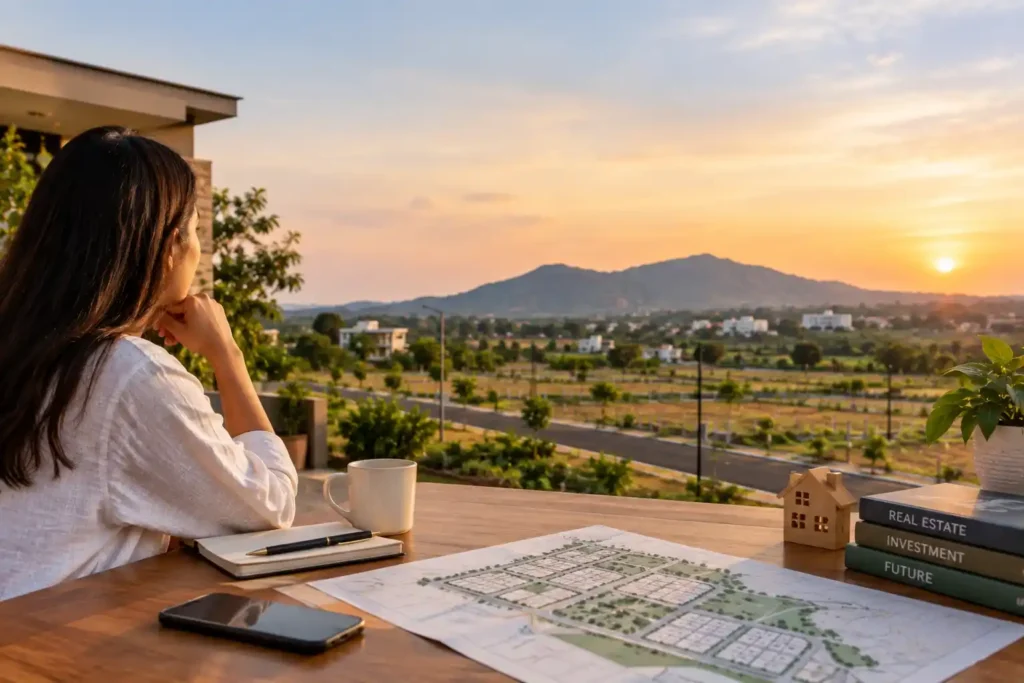 Modern residential plots and property development in Naugaon Rajasthan