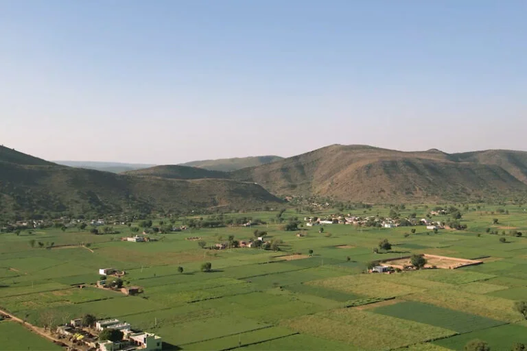 Naugaon farmhouses Aravalli view